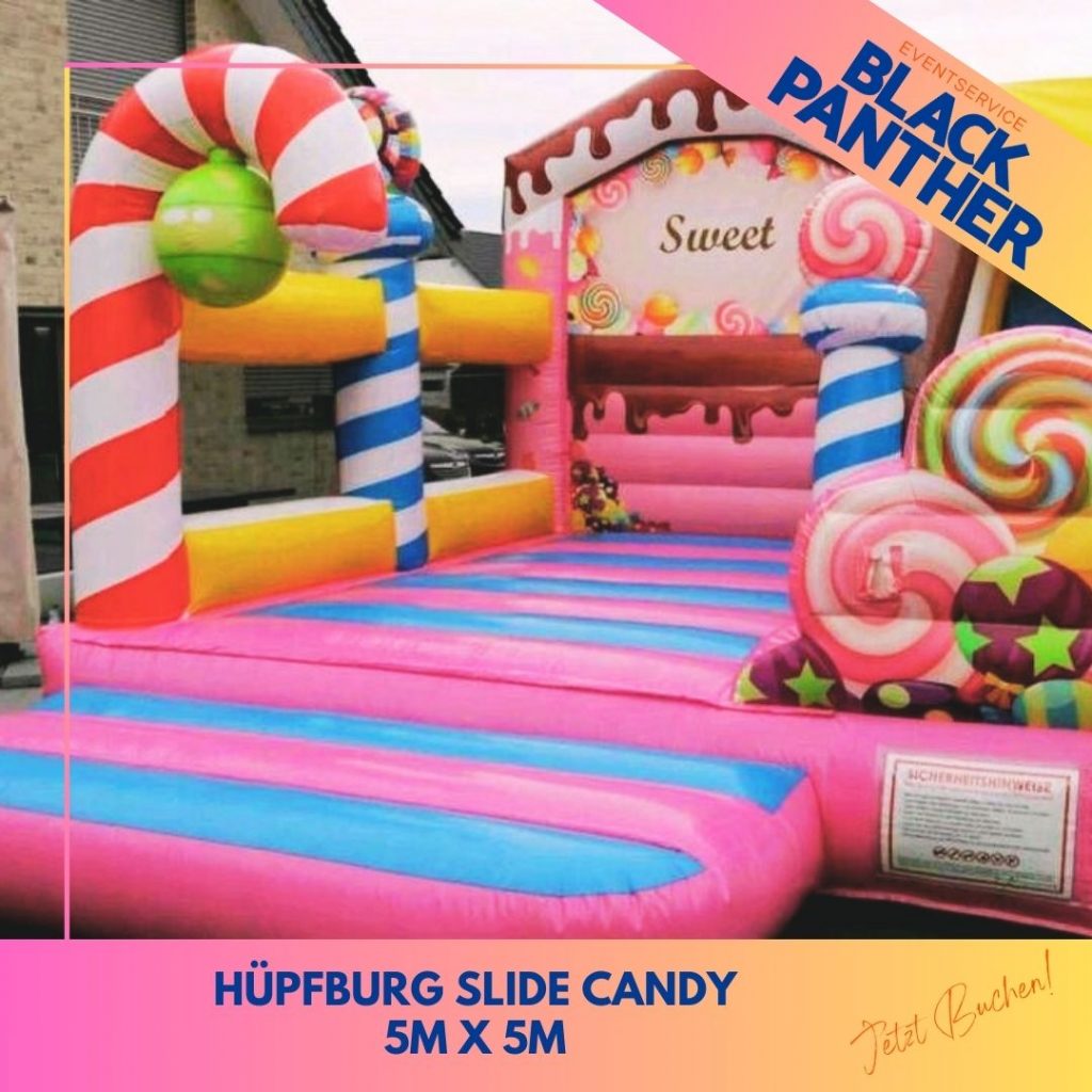 Hüpfburg Slide Candy